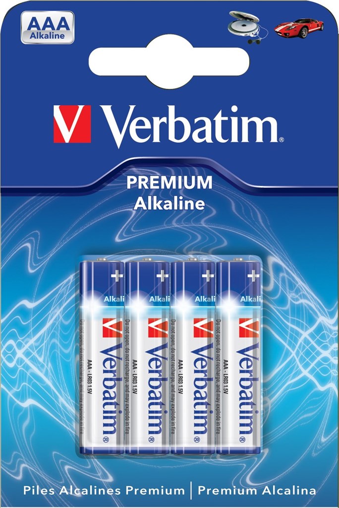 Product Image for Batterier, 4-pack, LR03/AAA