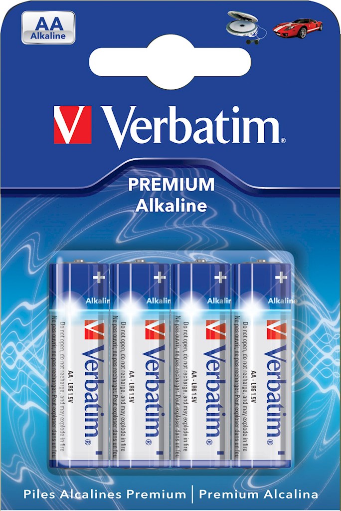 Product Image for Batterier, 4-pack, LR06/AA