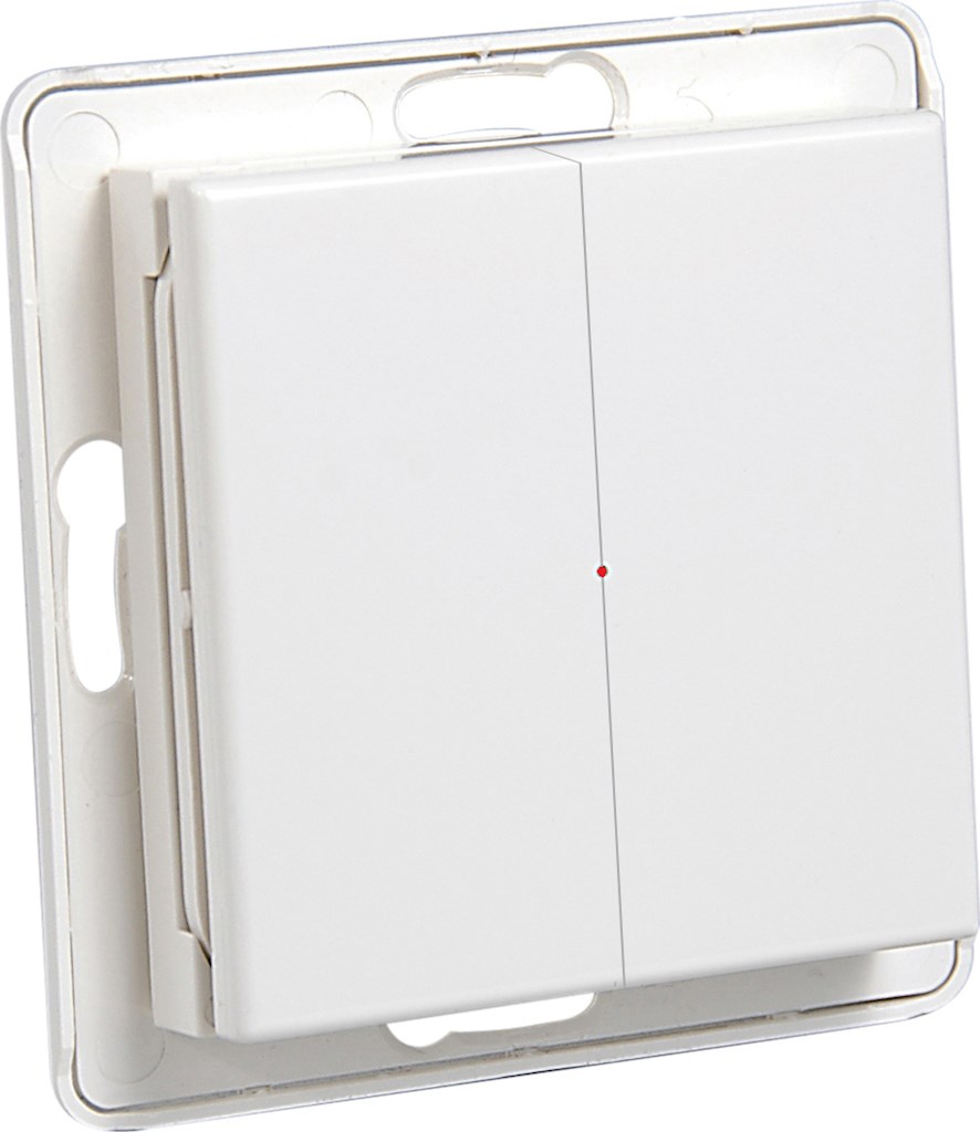 Product Image for Tryckknapp, dubbel (ELKO, Exxact)