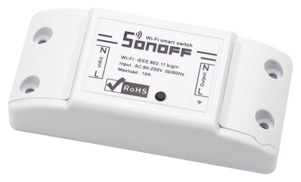 Bild av Liten strömbrytare på/av, WiFi, Sonoff Basic R2