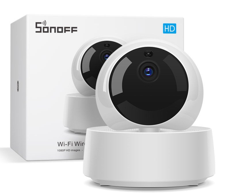 Product Image for Webbkamera, motorstyrd, HD, WiFi, SONOFF GK-200MP2-B