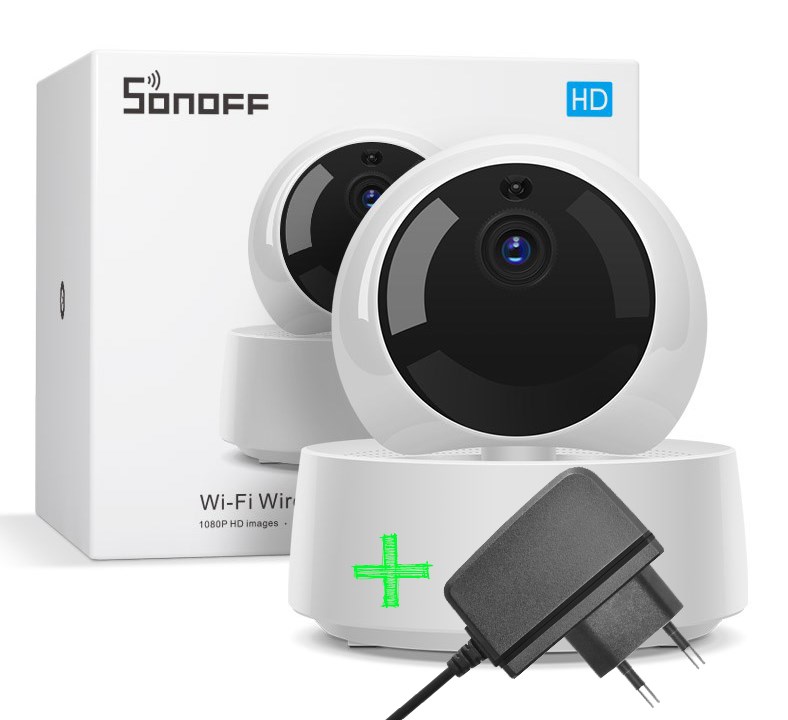 Product Image for Webbkamera, motorstyrd, HD, WiFi, SONOFF GK-200MP2-B