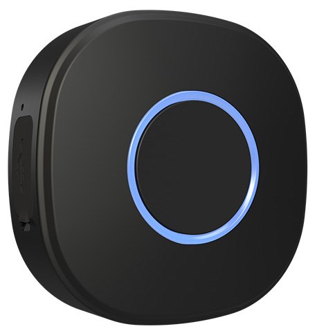 Product Image for Tryckknapp, Svart, WiFi, Shelly Button 1