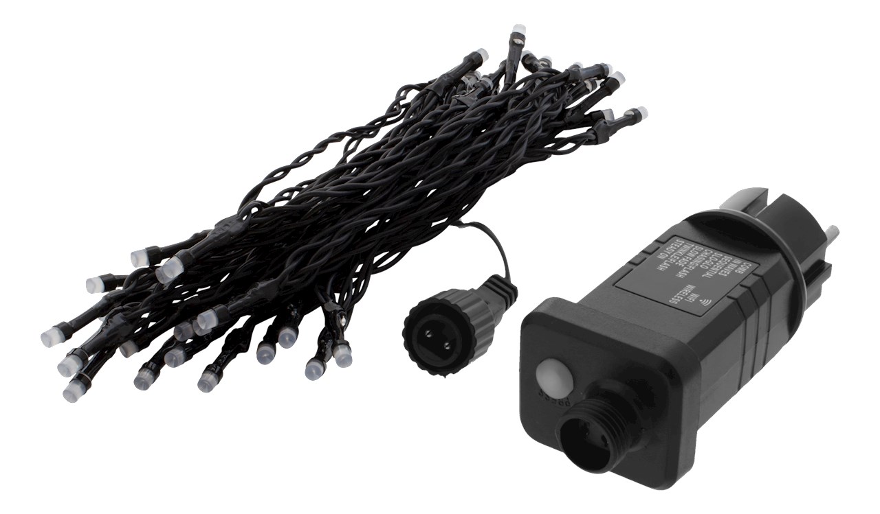 Product Image for Smart ljusslinga, RGB, WiFi, 5m, 40 led, inom-/utomhus