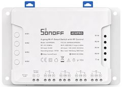 Bild av Strömbrytare på/av, WiFi, RF, 4 kanaler (Pro, R3), Sonoff 4CH Pro R3