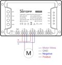 Bild av Strömbrytare på/av, WiFi, RF, 4 kanaler (Pro, R3), Sonoff 4CH Pro R3