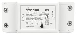 Bild av Liten strömbrytare på/av, RF + WiFi, Sonoff RF-R2