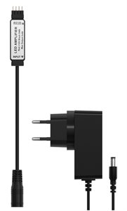 Bild av LED-list förstärkare med adapter
