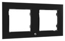 Bild av Ram till väggströmbrytare, x2, Svart, Shelly Wall Switch Frame x2 Black