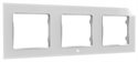 Bild av Ram till väggströmbrytare, x3, Vit, Shelly Wall Switch Frame x3 White