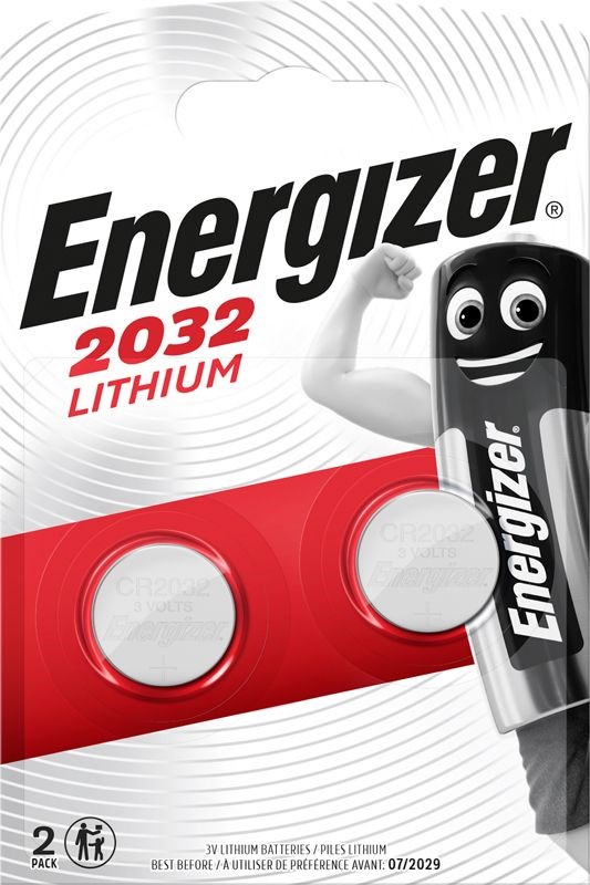Product Image for Energizer Litium CR2032 Batterier (2-pack)