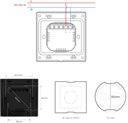 Bild av Smart kontrollenhet, Svart, Wifi, Zigbee, Sonoff NSPanel Pro Black