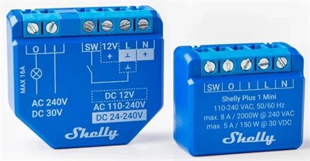 Shelly Plus 1 Mini