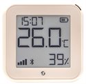 Bild av Termometer och luftfuktighet, Elfenben, WiFi, BLU, Skärm, Shelly Plus H&T Gen 3 Ivary
