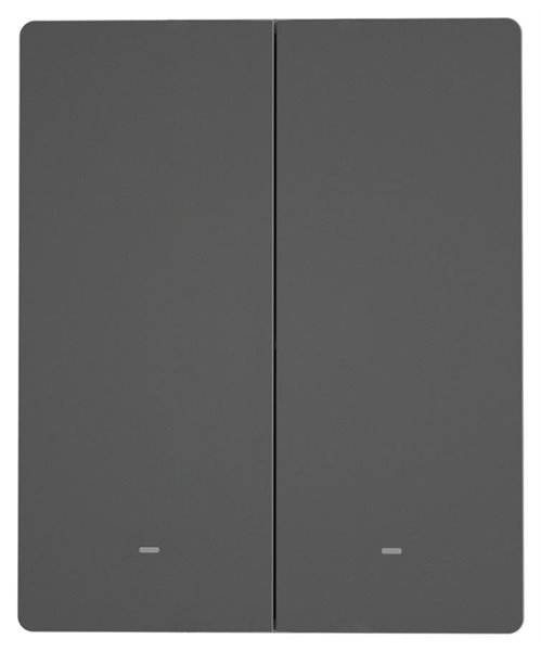 Bild av Väggströmbrytare, 2 kanal, WiFi, Sonoff M5-2C-80B