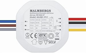 Bild av Drivdon, LED, push/10V, 500mA