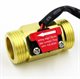Vattenflödessensor, DN20, 3/4", Hane/Hane