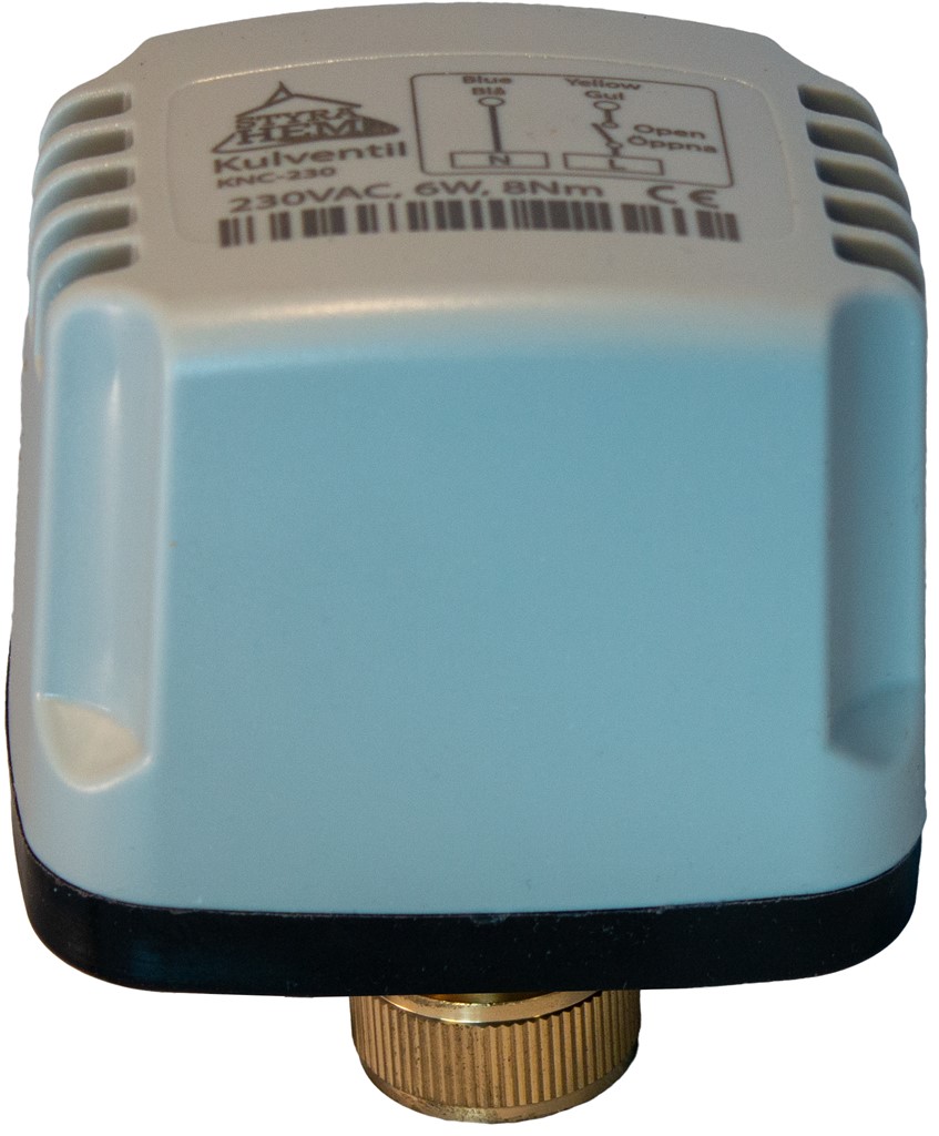 Product Image for Kulventilsmotor, självstängande, IP66, 230V