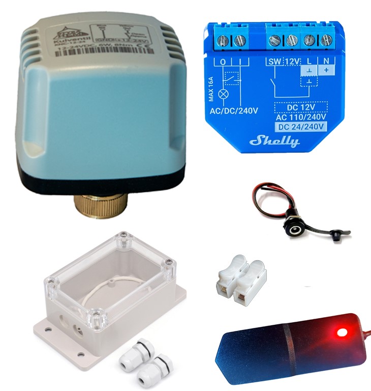 Product Image for Kulventilsmotor självstängande, 12V, WiFi