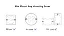 Bild av Infälld reläbrytare, 2-pack, Zigbee, 1 kanal, ingen nolla, Sonoff ZBMINI-L2 Extreme