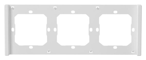 Bild av Ram, 3 fack, Vit, Sonoff Switch frame 3-gang white
