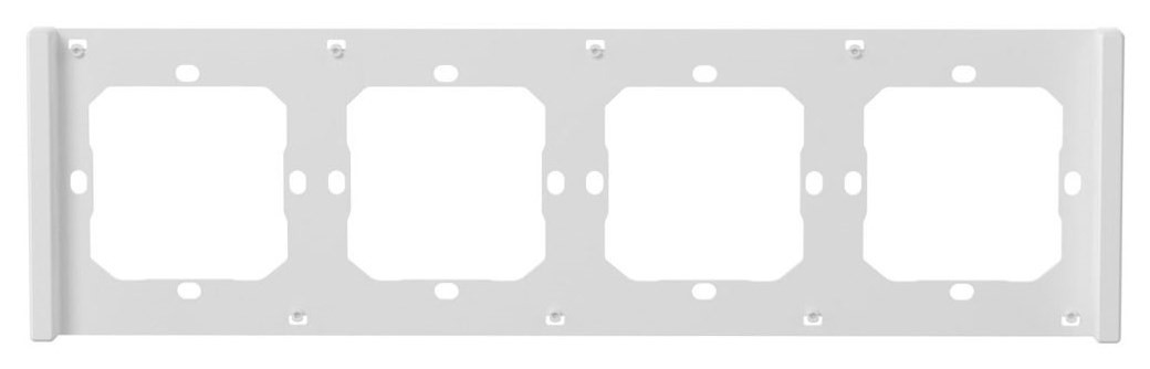 Product Image for Ram, 4 fack, Vit, Sonoff Switch frame 4-gang white