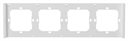 Bild av Ram, 4 fack, Vit, Sonoff Switch frame 4-gang white