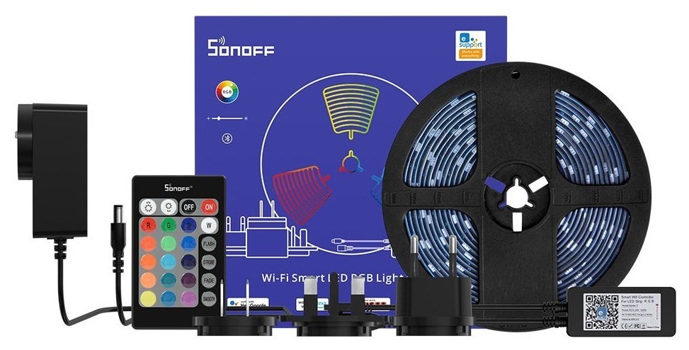 Product Image for LED-list, utom-/inomhus, 5m, WiFi, Sonoff L2 5M-EU