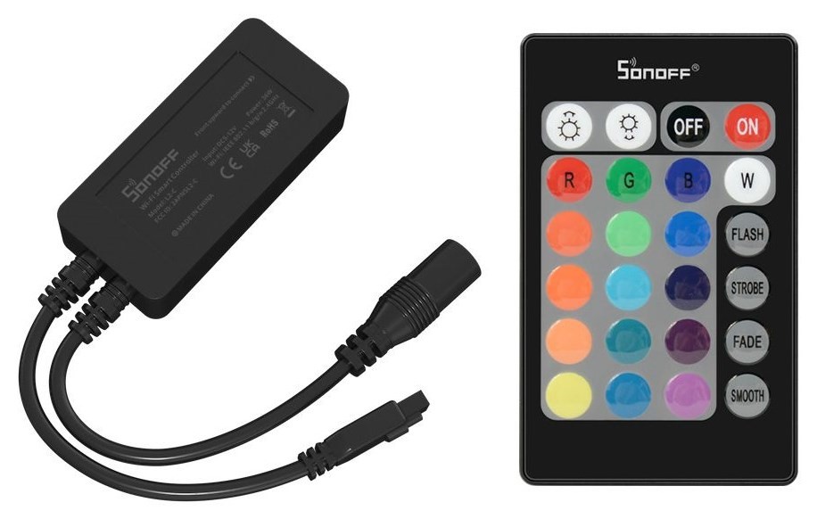 Product Image for LED-kontroller, fjärrkontroll, WiFi, Sonoff L2 Controller