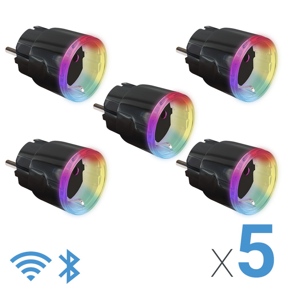 Product Image for Shelly Plus Plug S, 5-pack, svart