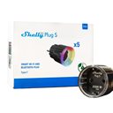 Bild av Shelly Plus Plug S, 5-pack, svart