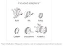 Bild av Termostat, 3 element, Shelly BLU TRV 3-pack + 1 x BLU Gateway Gen3