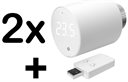 Bild av Termostat, 2 element, Shelly BLU TRV 2-pack + 1 x BLU Gateway Gen3