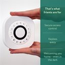 Bild av Larmpanel, Zigbee, RFID-läsare, 90x90mm, batteridrivet, Frient Intelligent Keypad
