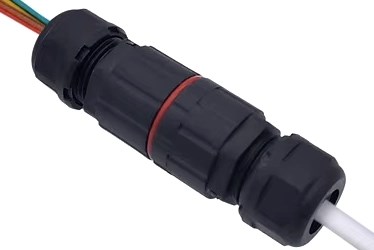 Product Image for Kabelanslutning, 2 st, vattentät, 3-poler, 50V, 10A