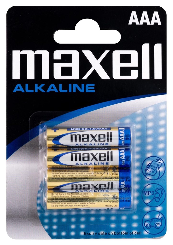 Product Image for Batteri, 4-pack, AAA/LR03, Long Life