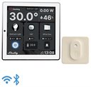 Bild av Väggskärm + termometer, Vit, WiFi, Shelly Wall Display 