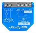 Bild av Infälld strömbrytare, WiFi, Zigbee, Matter, 16A, potentialfritt relä, Shelly 1 Gen4