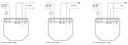 Bild av Infälld strömbrytare, WiFi, Zigbee, Matter, 16A, potentialfritt relä, Shelly 1 Gen4