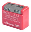 Bild av Infälld strömbrytare, Liten, Effektmätning, WiFi, Zigbee, Matter, 2-pack, Shelly 1PM Mini Gen4