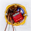 Bild av Infälld strömbrytare, Liten, Effektmätning, WiFi, Zigbee, Matter, 2-pack, Shelly 1PM Mini Gen4
