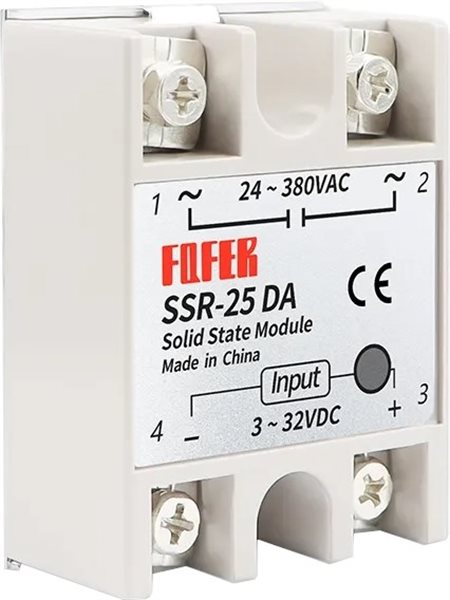 Bild av Relä, DC-AC, tyst, SSR 25A