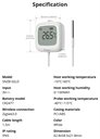 Bild av Temperaturgivare, Zigbee, IP65, Sond, SNZB-02LD