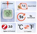 Bild av Termometer, Zigbee, Vattentät, Sonoff SNZB-02WD
