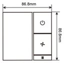 Bild av Termostat, HVAC, Wifi, Shelly HVAC ST802B