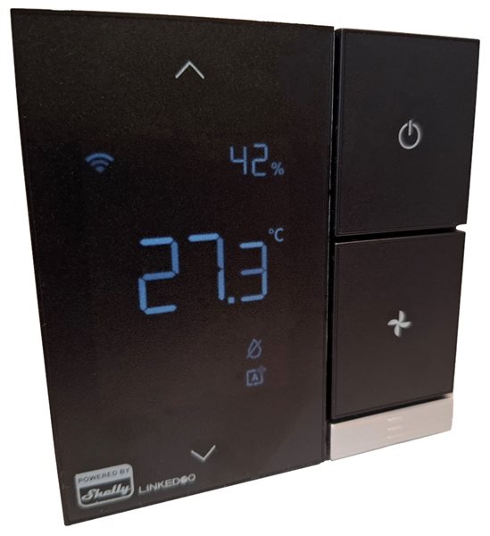 Bild av Termostat, HVAC, Wifi, Shelly HVAC ST802B