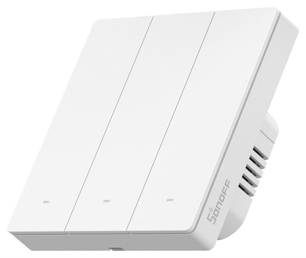Bild av Strömbrytare, 3 kanaler, Zigbee, Ingen neutral, 86mm