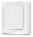 Bild av Väggströmbrytare, 4 knappar, Zigbee/Thread/BLE, Aqara Light Switch H2 EU