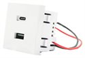 Bild av Shelly USB charger for Wall Display Stand White