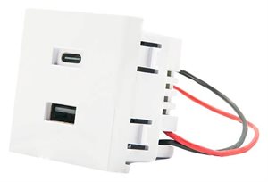 Bild av Shelly USB charger for Wall Display Stand White
